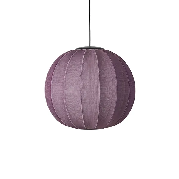 Knit-Wit Round Pendant Ø60 Burgundy LED
