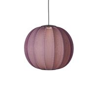 Knit-Wit Round Pendant Ø60 Burgundy LED