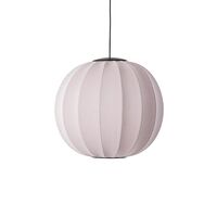 Knit-Wit Round Pendant Ø60 Light Pink LED