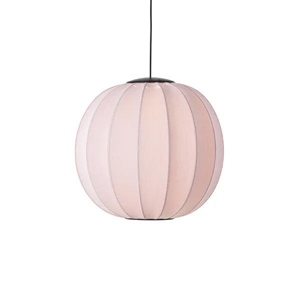 Knit-Wit Round Pendant Ø60 Light Pink LED