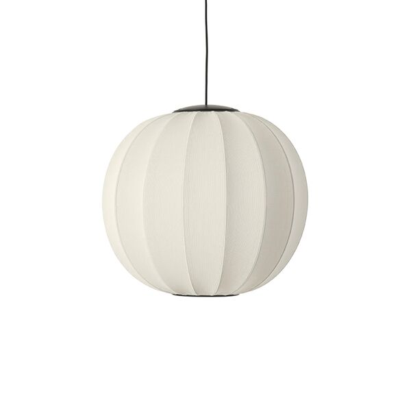 Knit-Wit Round Pendant Ø60 Pearl White LED