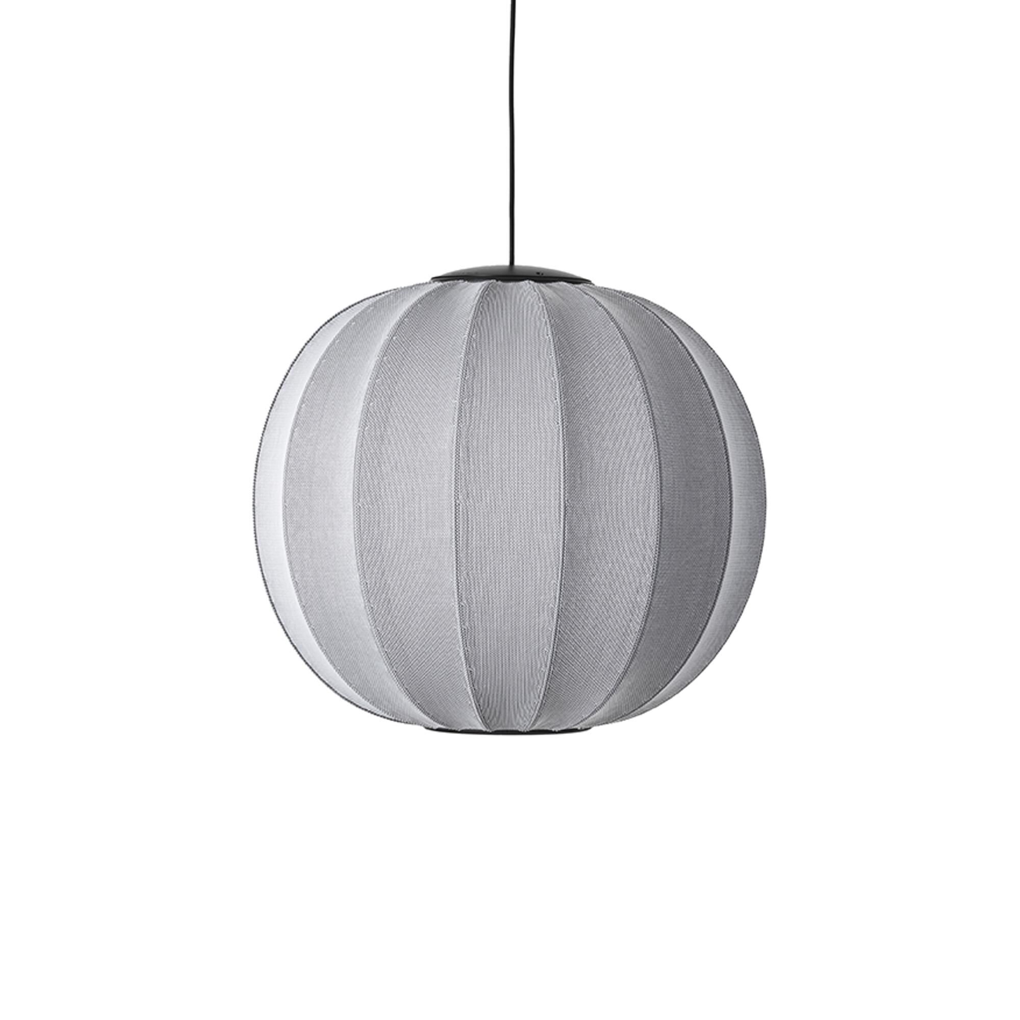 Knit-Wit Rund Taklampa &Oslash;60 Silver LED