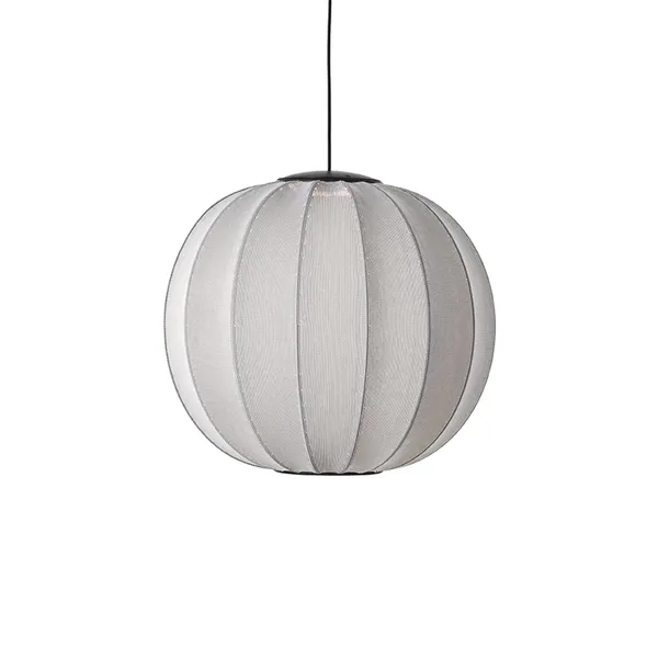 Knit-Wit Round Pendant Ø60 Silver LED