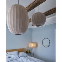Knit-Wit Round Pendant Ø60 Sand Stone LED