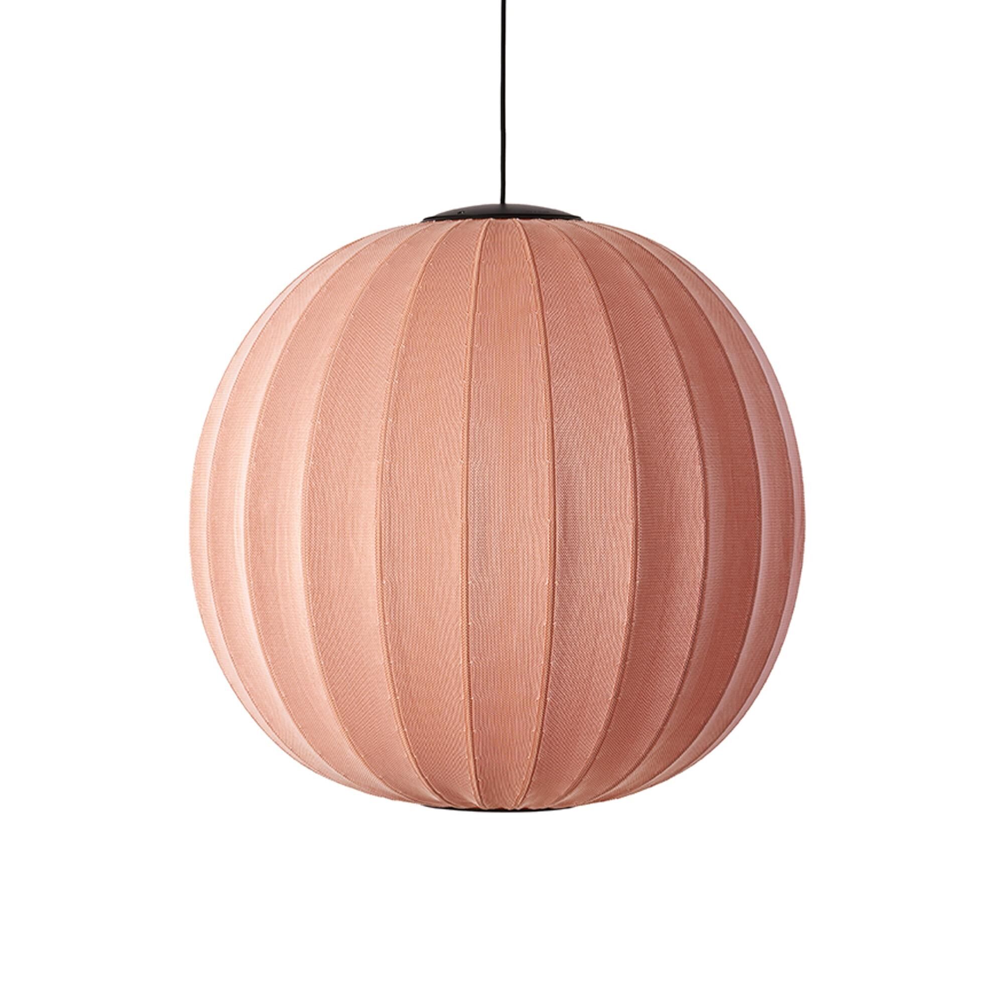Knit-Wit Rund Taklampe É75 Korall LED