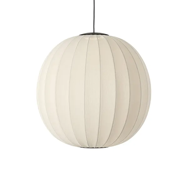 Knit-Wit Round Pendel Ø75 Pearl White LED