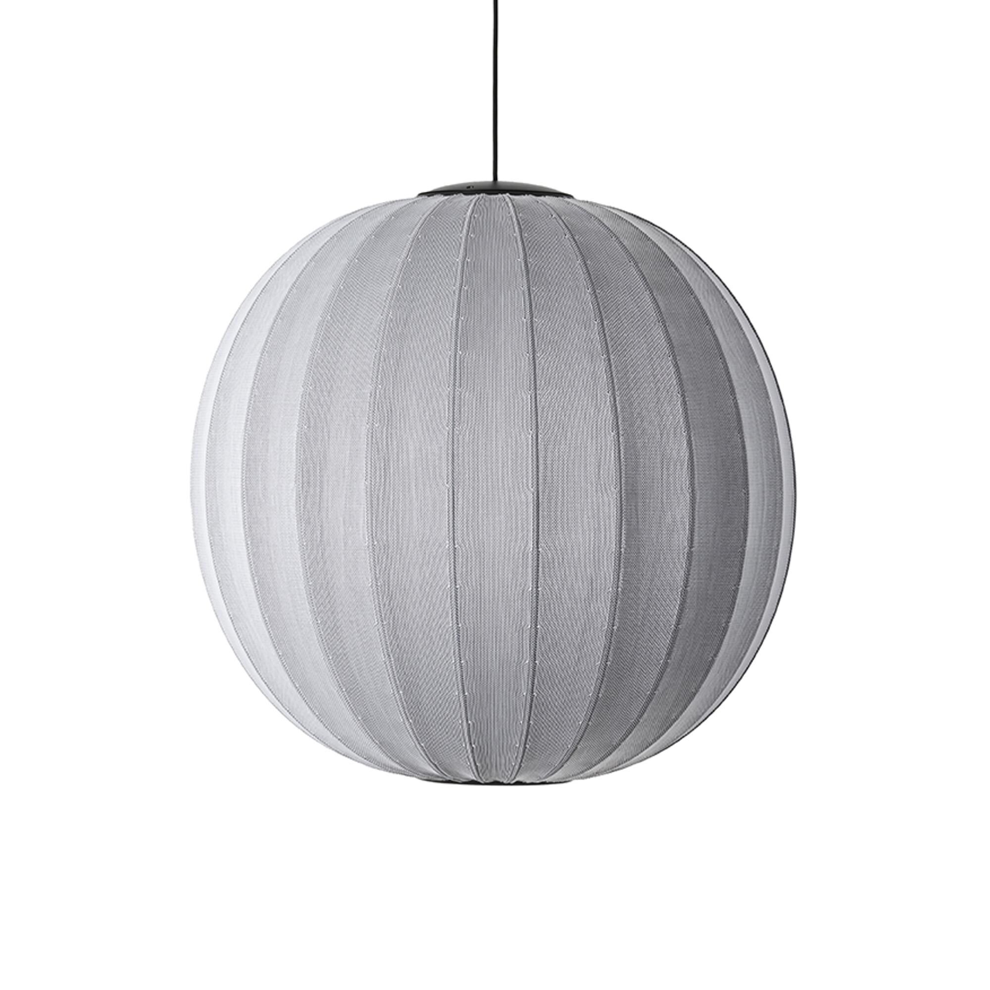 Knit-Wit Rund Taklampa &Oslash;75 Silver LED