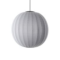 Knit-Wit Rund Taklampe Ø75 Sølv LED