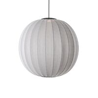Knit-Wit Rund Taklampe Ø75 Sølv LED