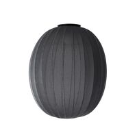 Knit-Wit High/Oval Loftlampe Ø65 Sort