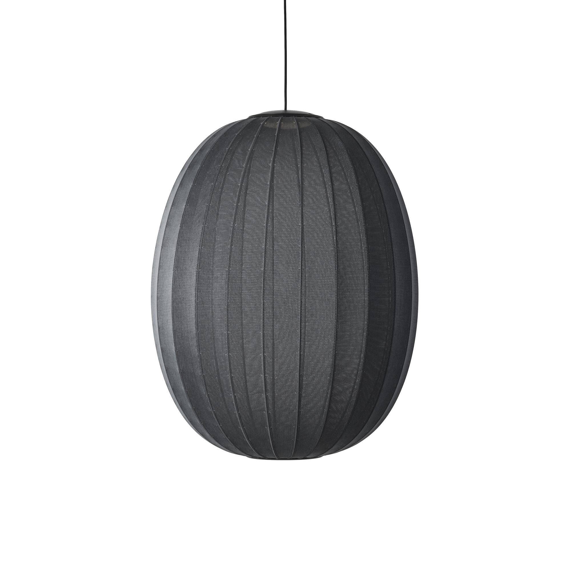 Knit-Wit High/Oval Pendel 65 Sort LED
