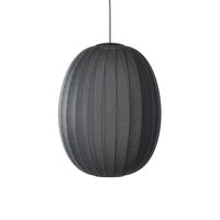 Knit-Wit High/Oval Pendant Ø65 Black LED