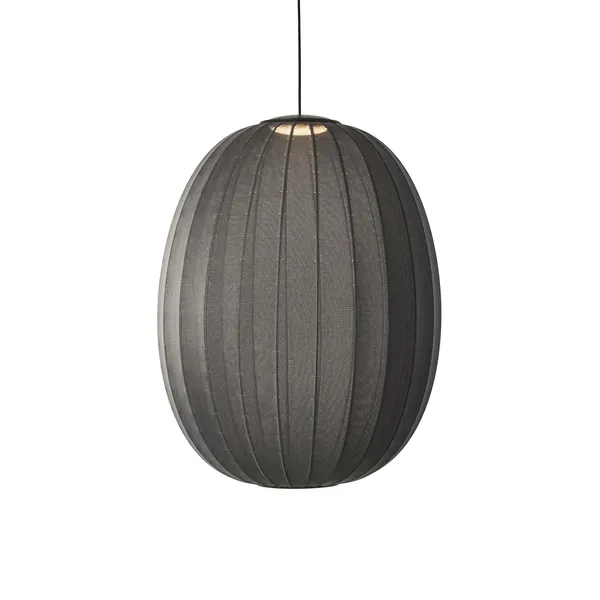Knit-Wit High/Oval Pendant Ø65 Black LED