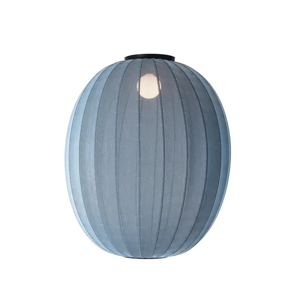 Knit-Wit High/Oval Loftlampe Ø65 Blue Stone