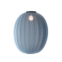 Knit-Wit High/Oval Loftlampe Ø65 Blue Stone