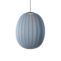 Knit-Wit High/Oval Pendant Ø65 Blue Stone LED