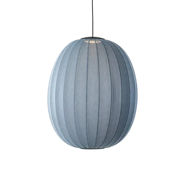 Knit-Wit High/Oval Pendant Ø65 Blue Stone LED