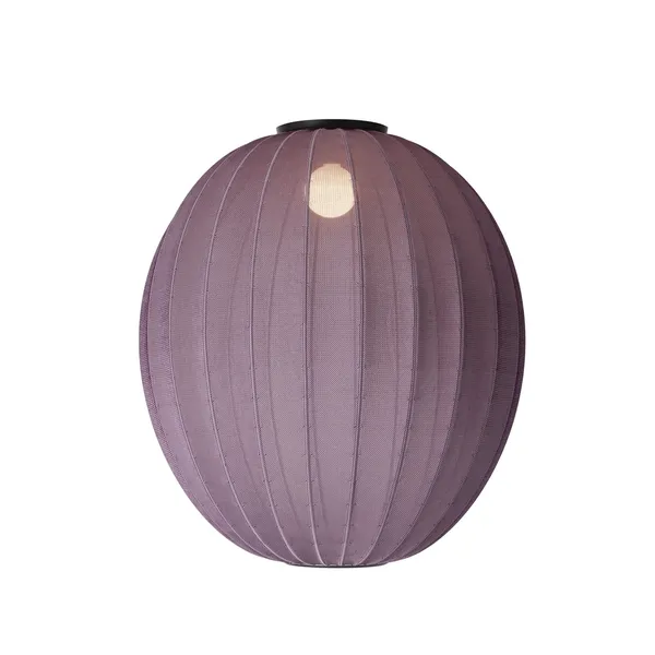 Knit-Wit High/Oval Ceiling Light Ø65 Burgundy