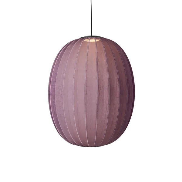 Knit-Wit High/Oval Pendant Ø65 Burgundy LED