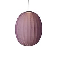 Knit-Wit High/Oval Pendant Ø65 Burgundy LED