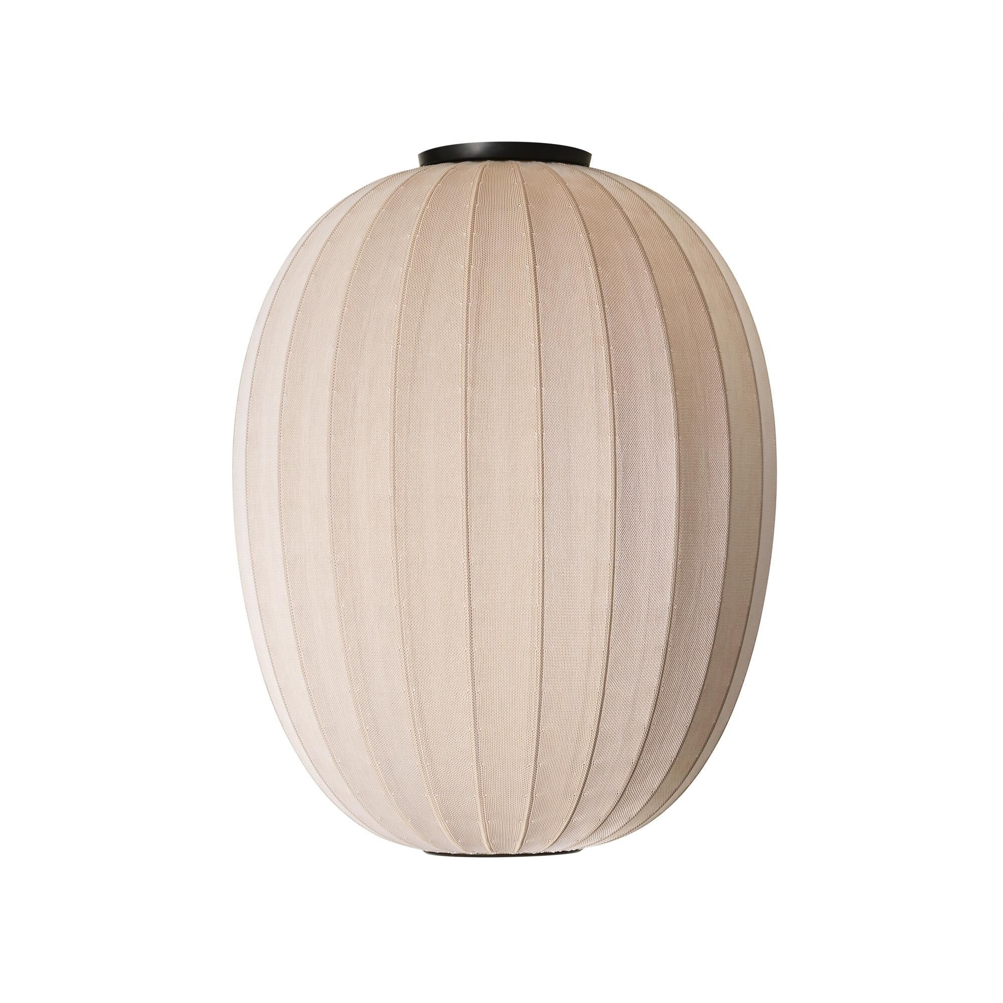 Knit-Wit H&ouml;g/Oval Taklampa &Oslash;65 Sandsten