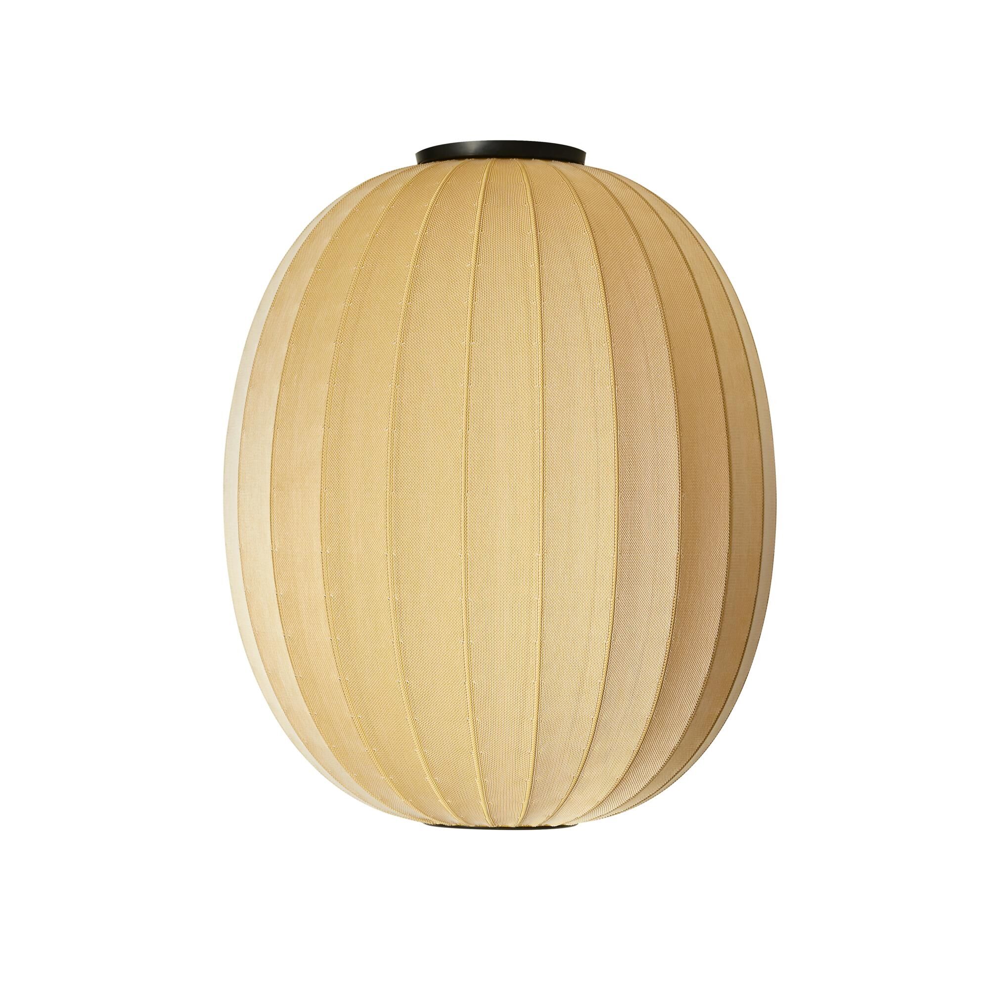 Knit-Wit H&ouml;g/Oval Taklampa &Oslash;65 Soluppg&aring;ng