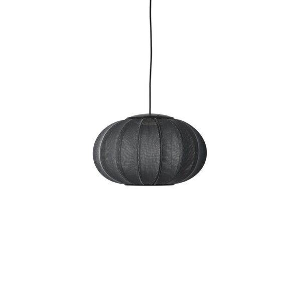 Knit-Wit Oval Taklampa Ø45 Svart LED