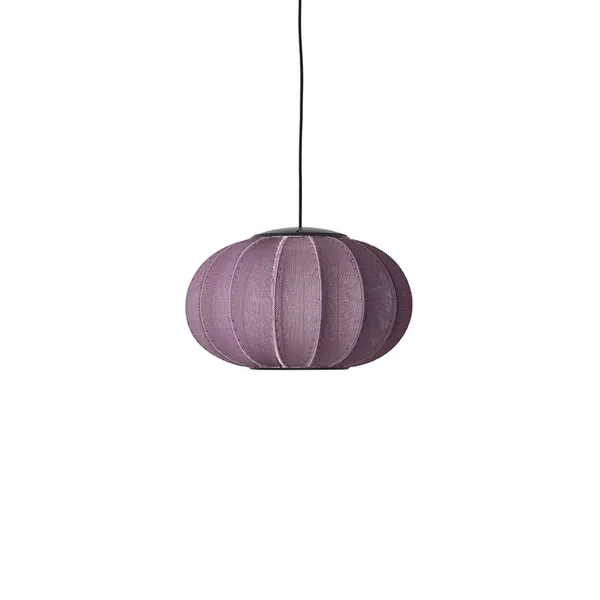 Knit-Wit Oval Pendant Ø45 Burgundy LED