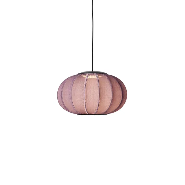Knit-Wit Oval Pendant Ø45 Burgundy LED