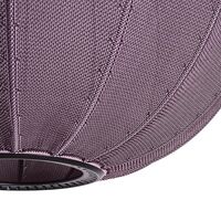 Knit-Wit Oval Pendant Ø45 Burgundy LED