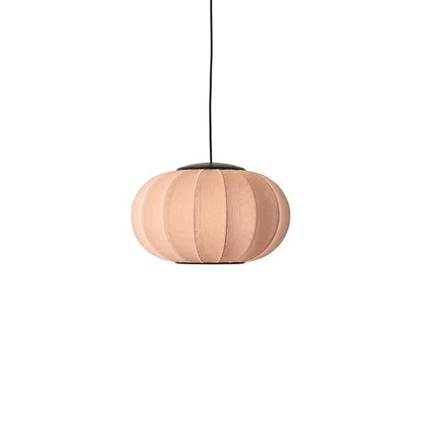Knit-Wit Oval Pendant Ø45 Coral LED