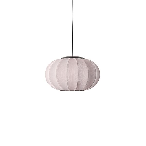 Knit-Wit Oval Pendant Ø45 Light Pink LED