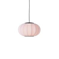 Knit-Wit Oval Pendel Ø45 Lysepink LED