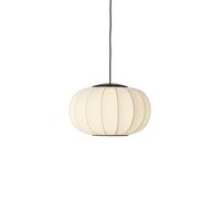 Knit-Wit Oval Pendant Ø45 Pearl White LED
