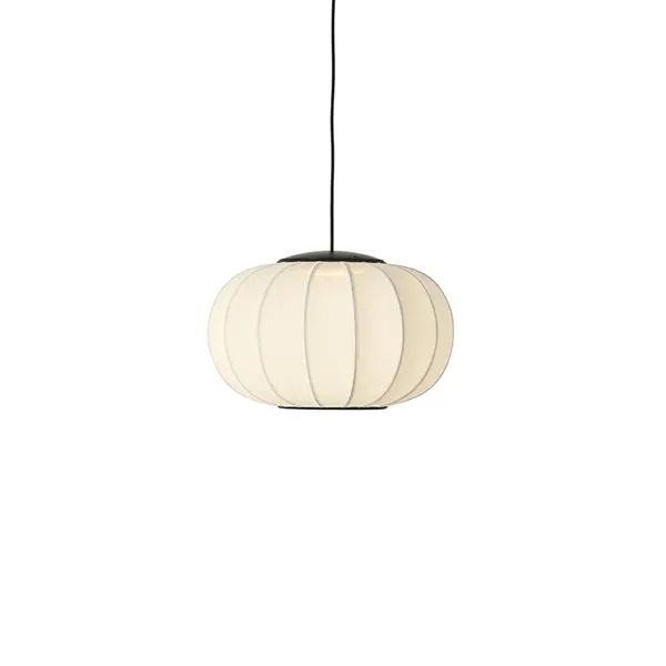 Knit-Wit Oval Pendant Ø45 Pearl White LED