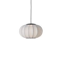 Knit-Wit Oval Pendant Ø45 Silver LED