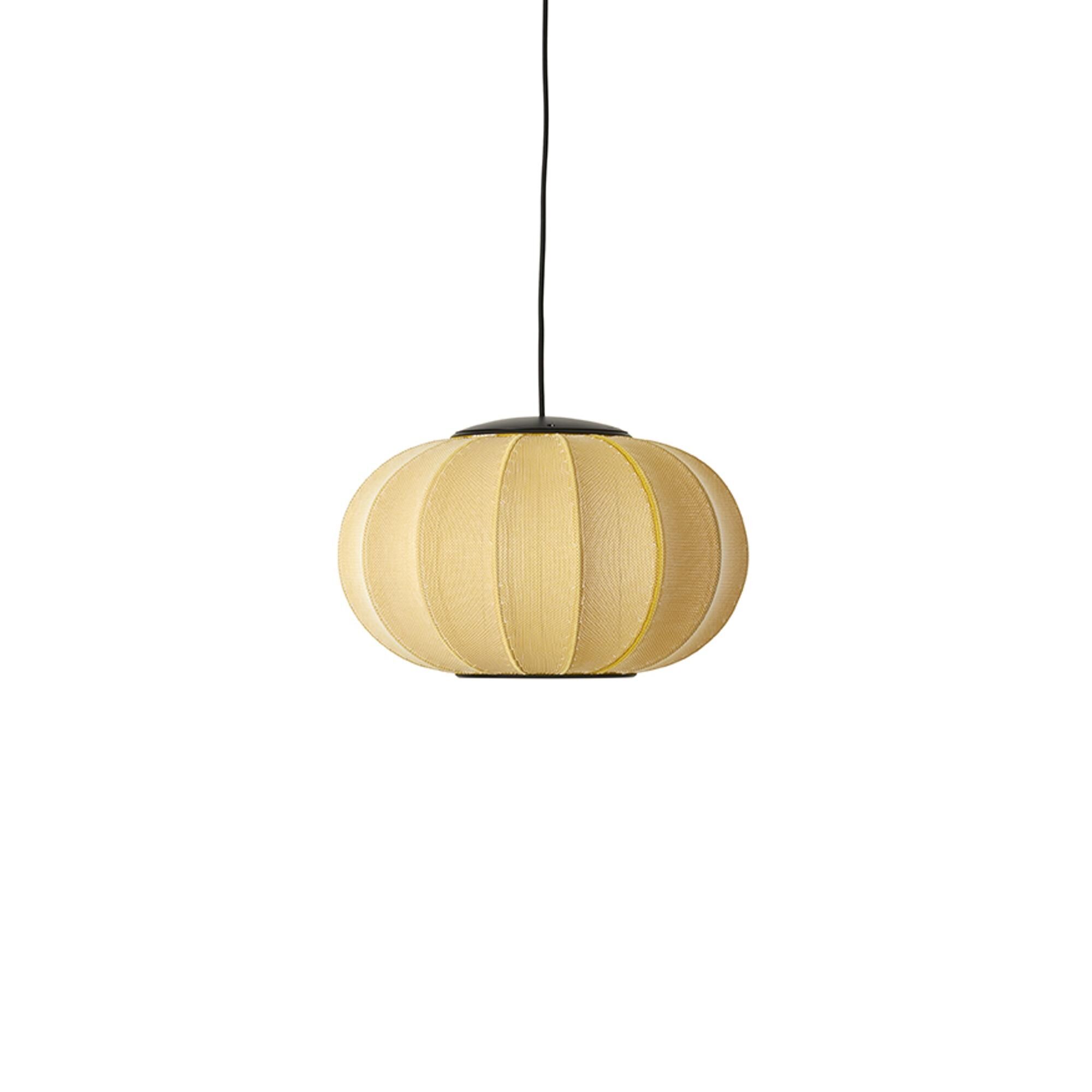 Suspension Ovale Knit-Wit Ø45 Lever de Soleil LED