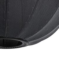 Knit-Wit Pendant Oval Ø45 Black