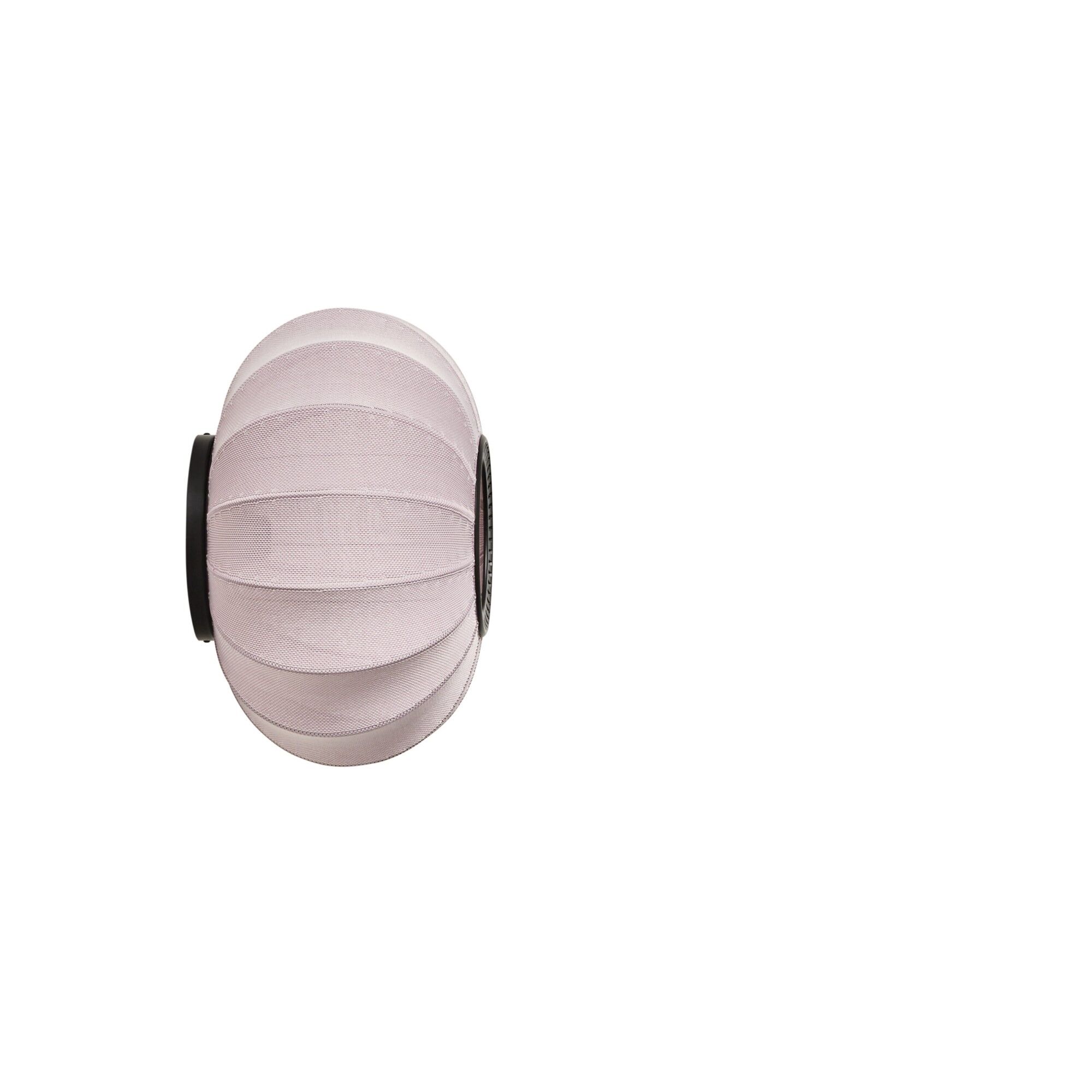Knit-Wit Oval V&auml;gglampa &Oslash;45 cm Ljusrosa
