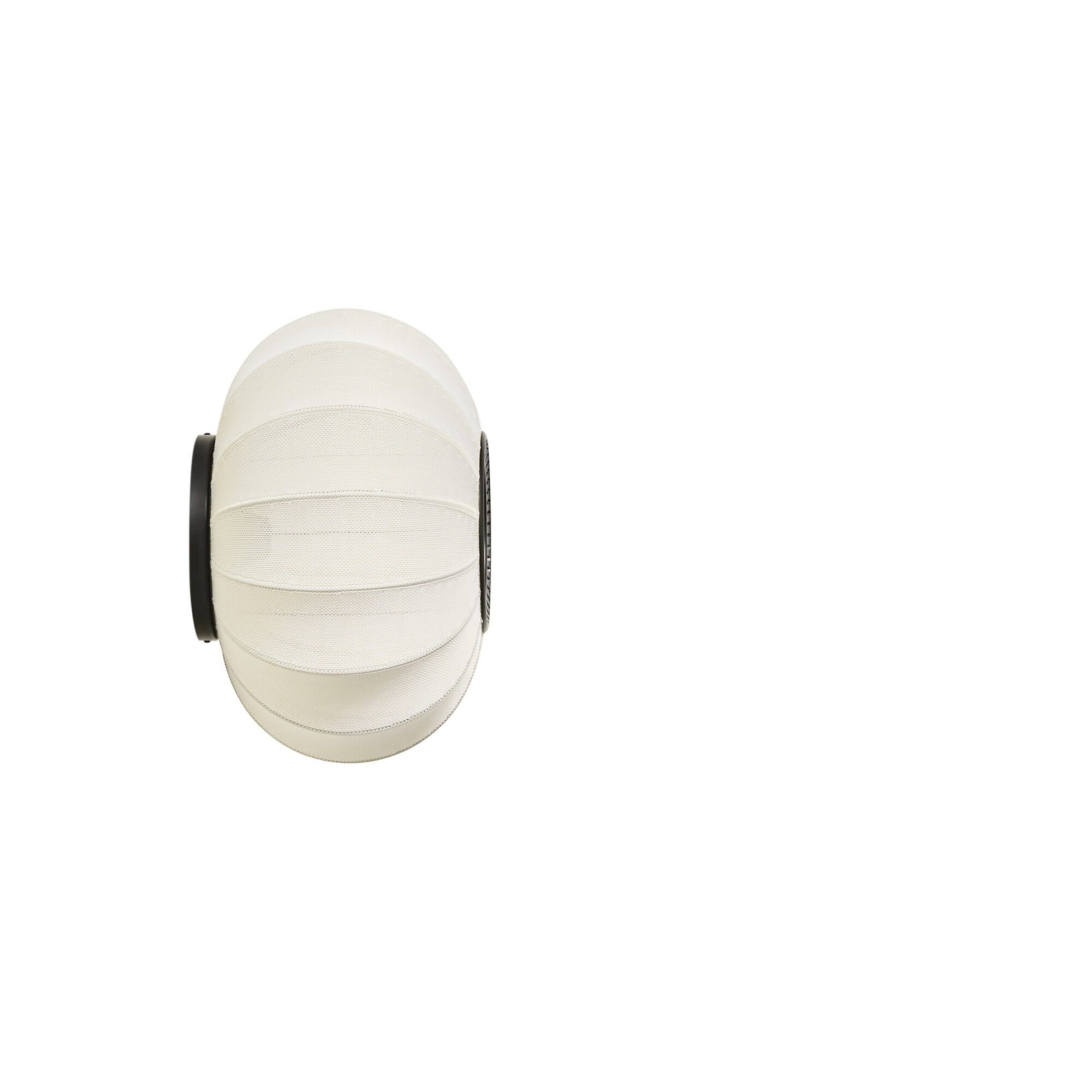 Applique Murale Ovale Knit-Wit, , Ø45 cm , Blanc Perle