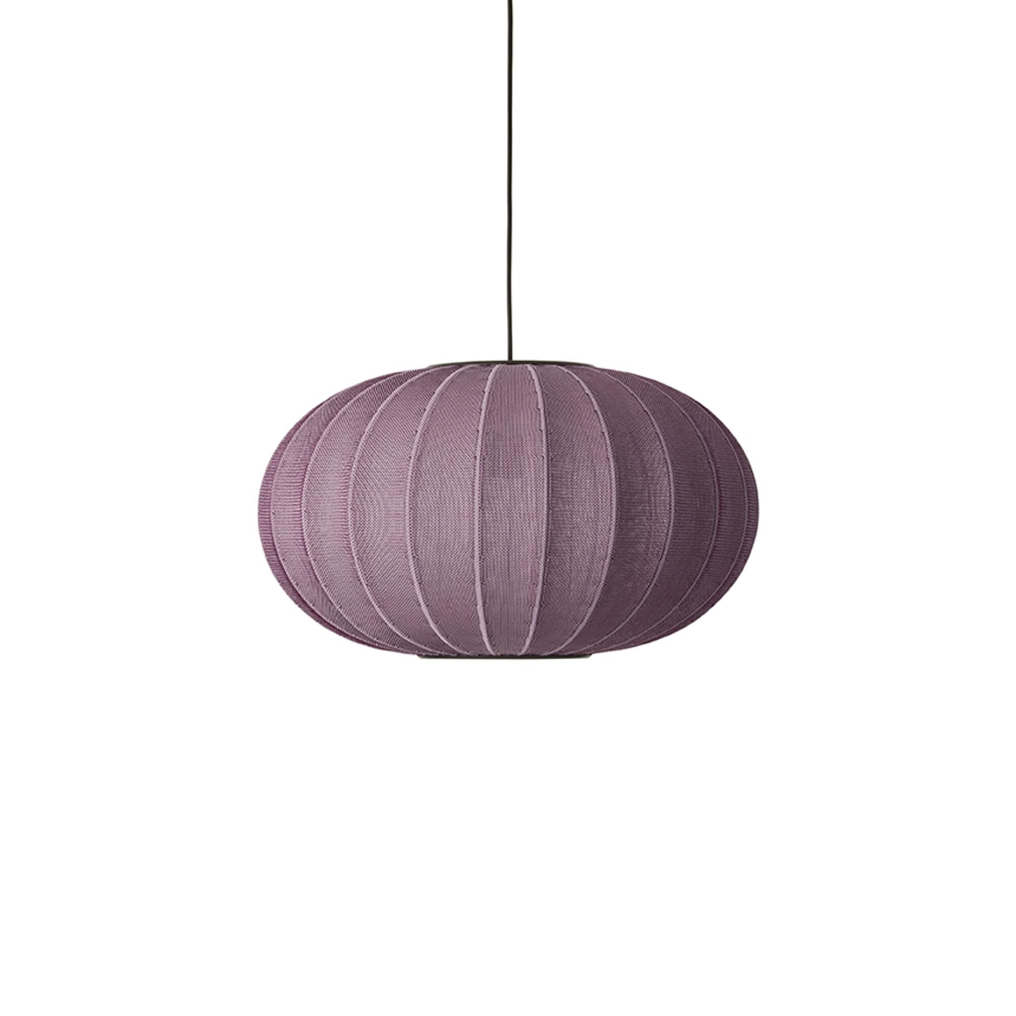 Knit-Wit Oval Taklampa &Oslash;57 Taklampa Burgundy