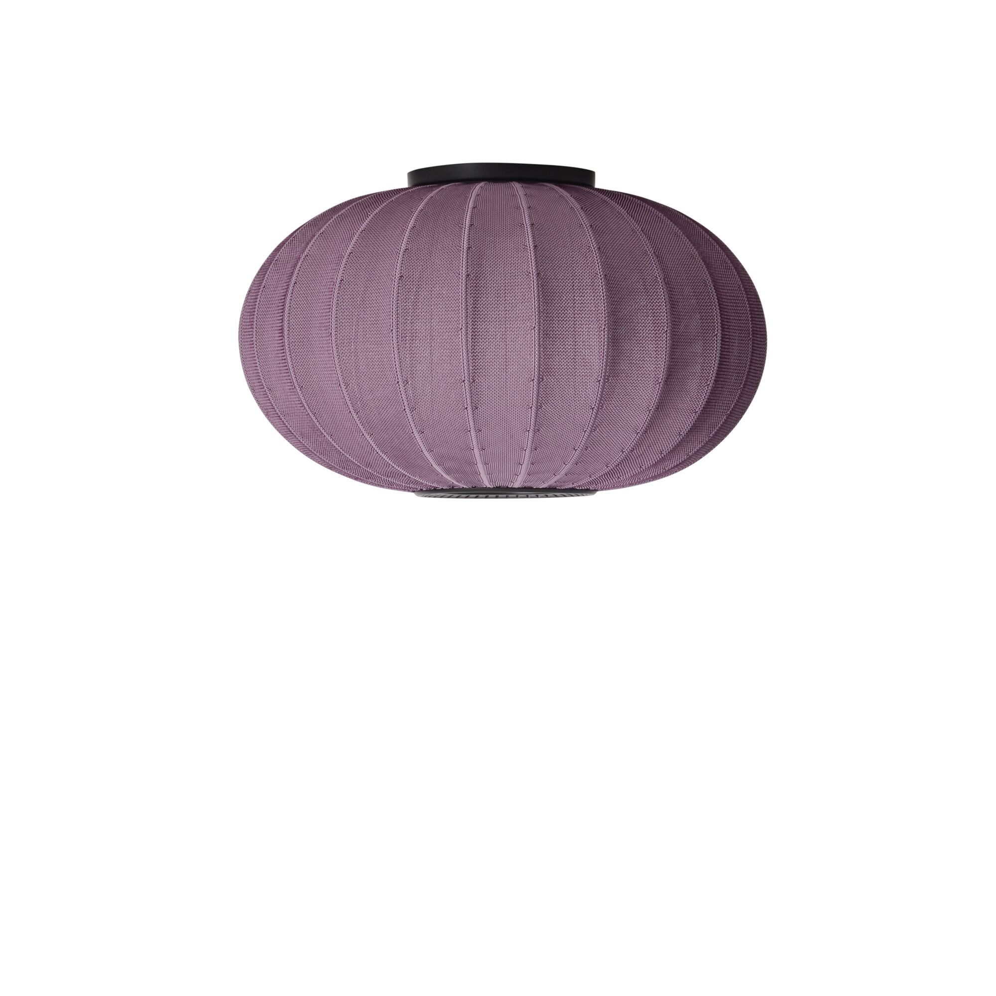 Knit-Wit Oval Tak-/ V&auml;gglampa &Oslash;57 Burgundy