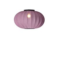 Knit-Wit Oval Ceiling/ Wall Lamp Ø57 Burgundy