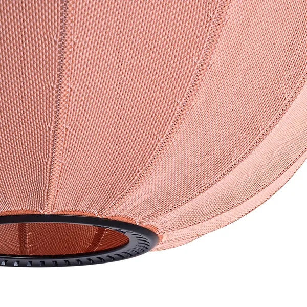Knit-Wit Oval Pendant Ø57 Pendant Coral