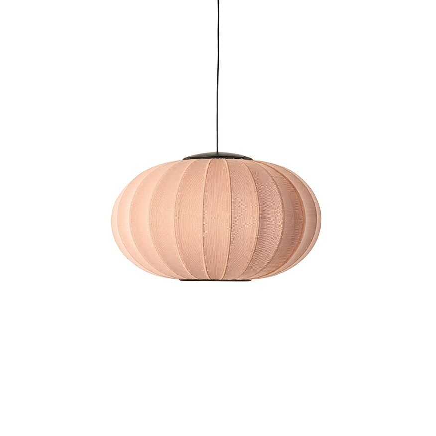 Knit-Wit Oval Taklampa &Oslash;57 Korall LED
