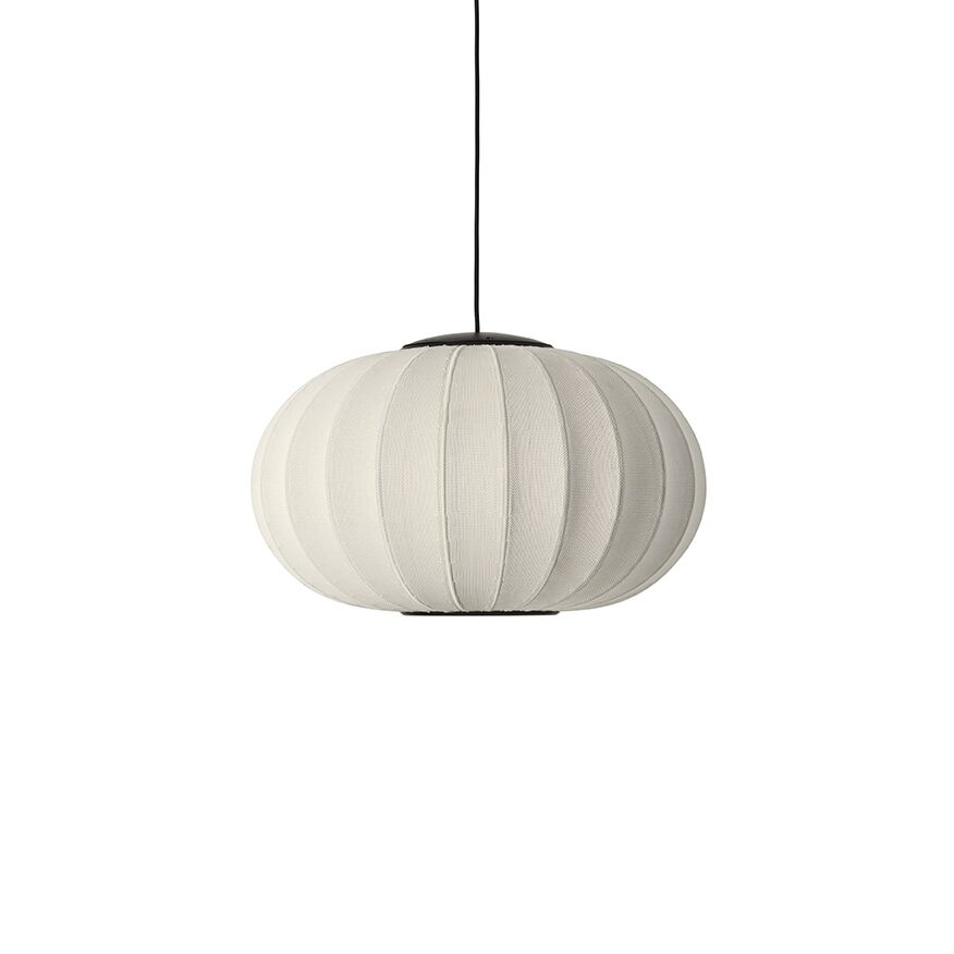 Knit-Wit Oval Taklampa &Oslash;57 P&auml;rlvit LED