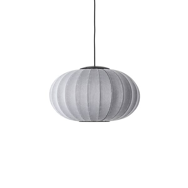 Knit-Wit Oval Pendel Ø57 Sølv LED