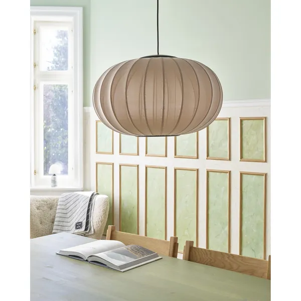 Knit-Wit Oval Pendel Ø57 Sand Stone LED