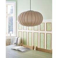 Knit-Wit Oval Pendel Ø57 Sand Stone LED