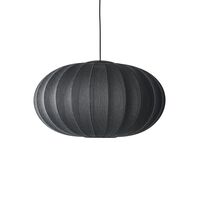 Knit-Wit Oval Pendel Ø76 Sort LED